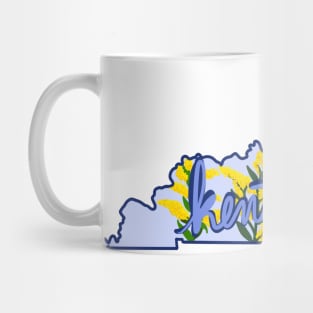 Kentucky state flower giant goldenrod Mug